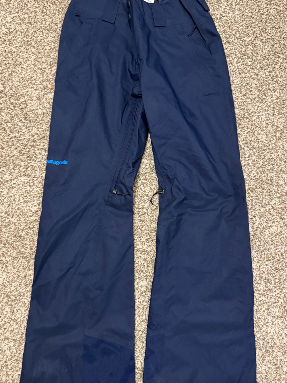 Patagonia Navy Snow Pants - Waterproof Winter Bottoms